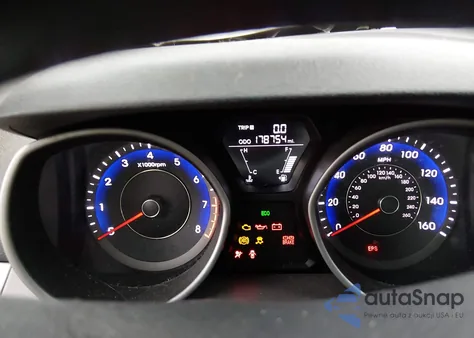 2012 Hyundai Elantra Gls (Ulsan Plant) z USA, uszkodzony, nr VIN KMHDH4AE4CU185948